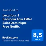 Luxurious 1 Bedroom Tour Eiffel Saint Dominique Free Netflix *
